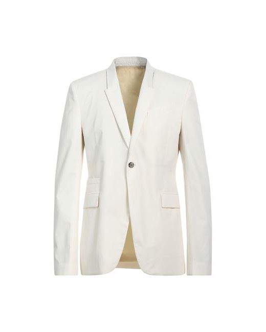 Rick Owens Man Suit jacket Ivory 40 Cotton