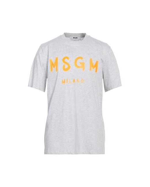 Msgm Man T-shirt Light XS Cotton
