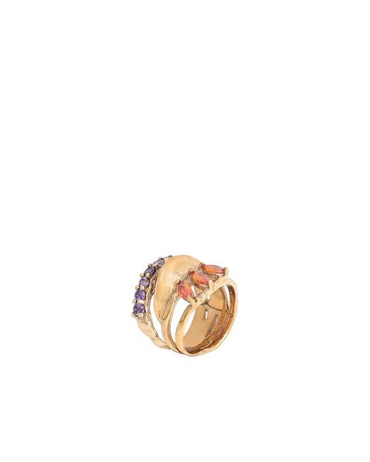 Voodoo Jewels Aelysum Ring 6 Bronze Hardstone Resin