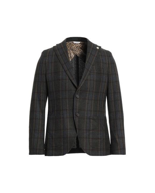 Manuel Ritz Man Suit jacket Military Wool Polyester Acrylic Polyamide