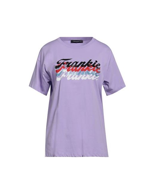 Frankie Morello T-shirt Lilac XXS Cotton