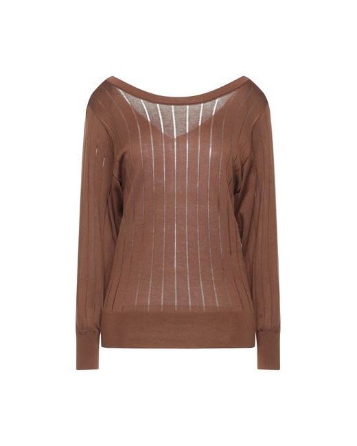 Agnona Sweater M Cotton Silk Polyamide Elastane