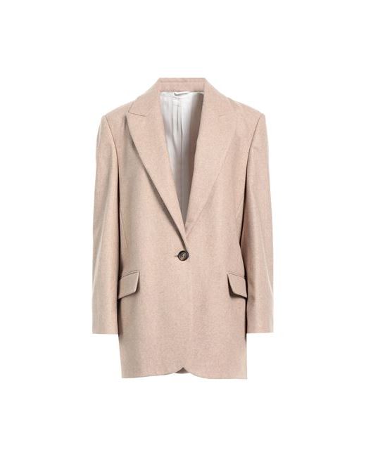 Brunello Cucinelli Suit jacket Sand 0 Virgin Wool Brass