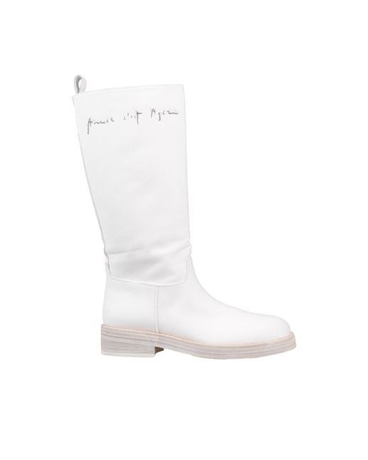 Ann Demeulemeester Knee boots 6 Textile fibers Soft Leather
