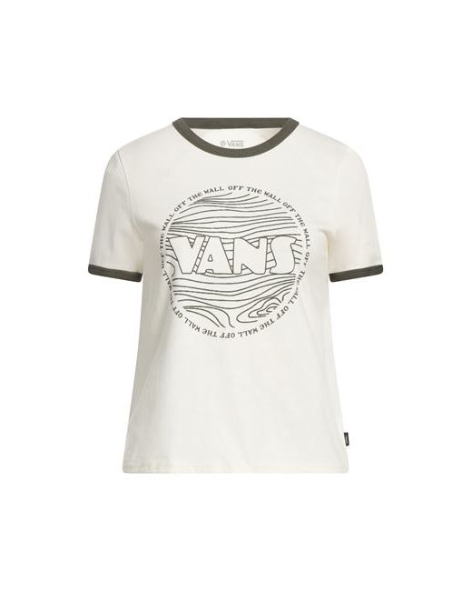 Vans T-shirt Ivory XXS Cotton