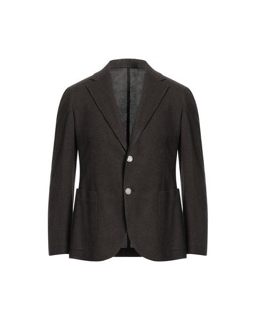 Barba Napoli Man Suit jacket Dark 38 Cotton