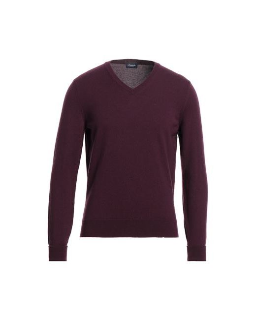Drumohr Man Sweater Garnet 38 Cashmere