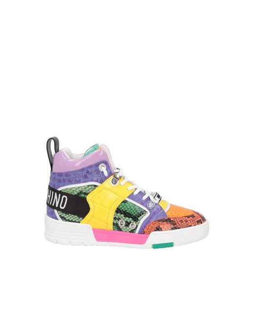 Moschino Sneakers 5 Soft Leather Textile fibers