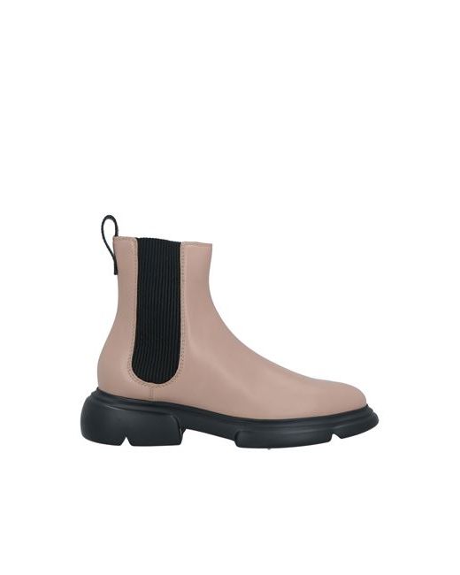 Emporio Armani Ankle boots Blush 4.5 Bovine leather Polyester Elastane