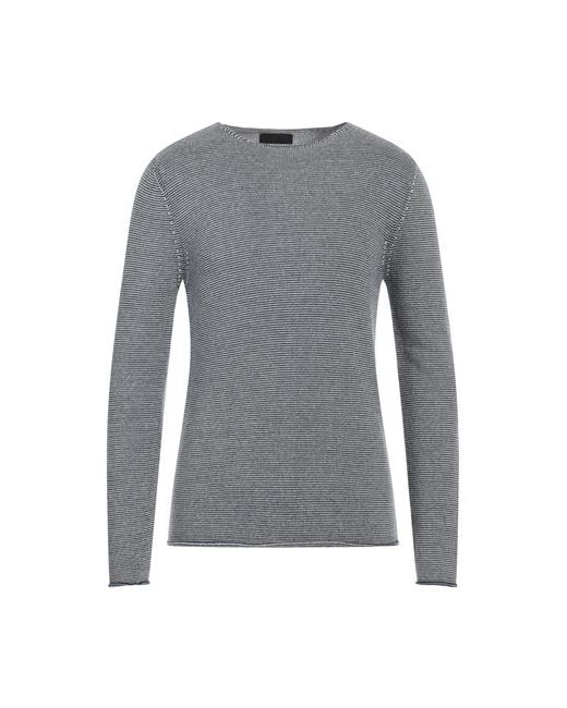 Lucques Man Sweater Slate 40 Merino Wool Viscose Polyamide Cashmere