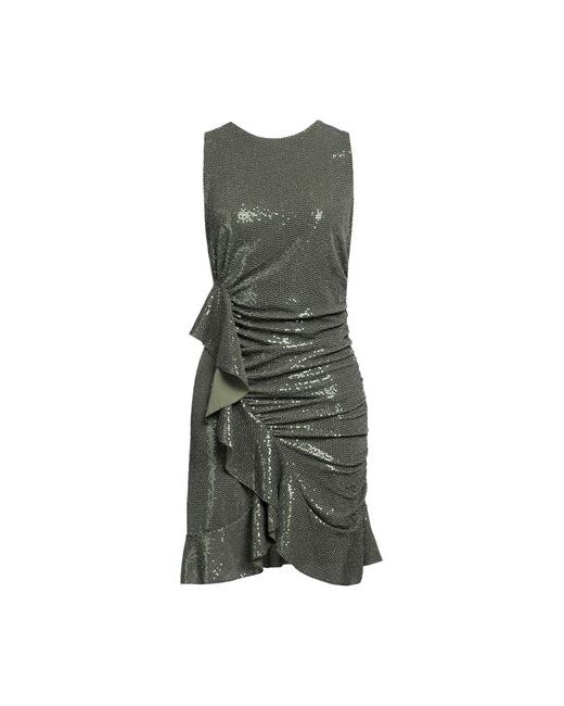 Nora Barth Short dress Military 4 Polyamide Viscose Elastane Metallic fiber