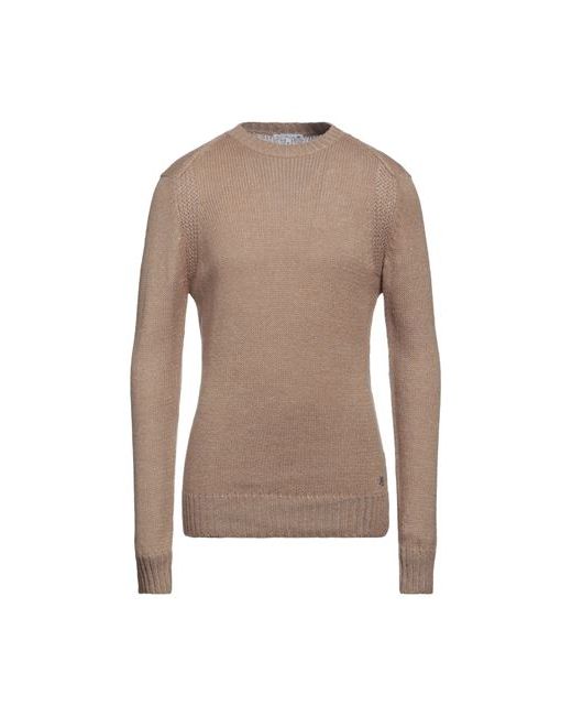Bl.11 Block Eleven Man Sweater Camel S Acrylic Nylon Wool