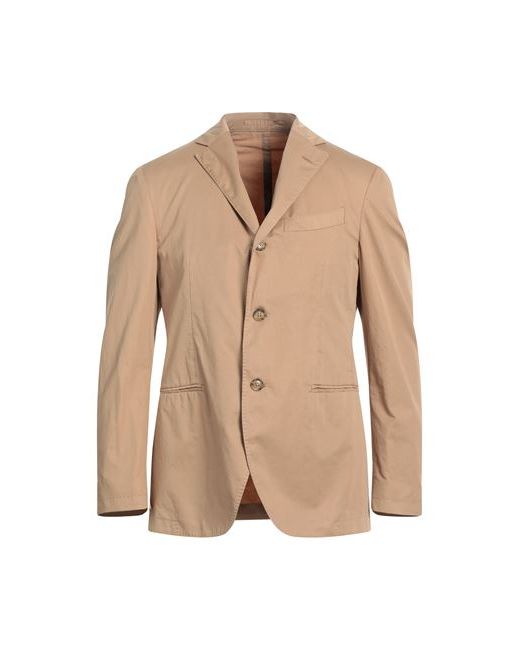 Trussardi Man Suit jacket Camel 40 Cotton