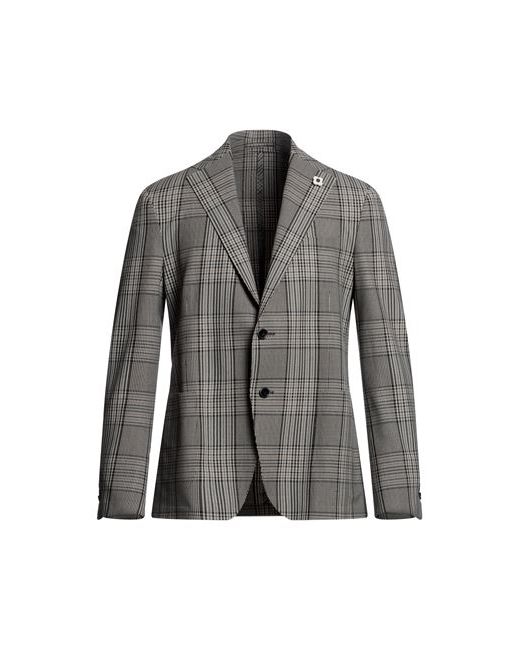 Lardini Man Suit jacket Dove 38 Wool Polyester Elastane
