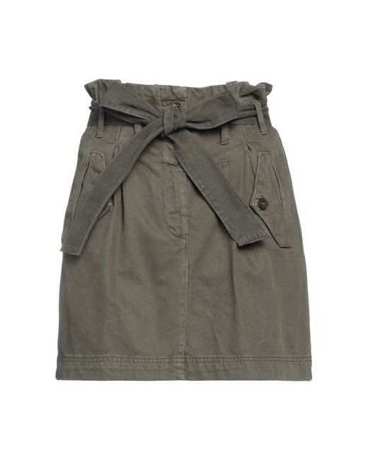 Twin-Set Mini skirt Military 2 Cotton