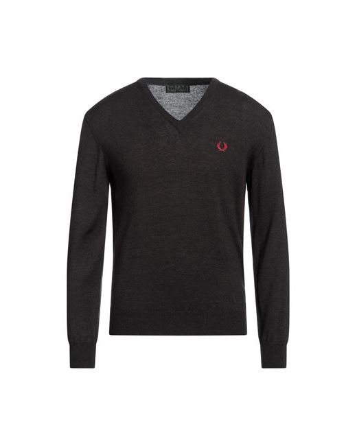 Fred Perry Man Sweater Lead Wool