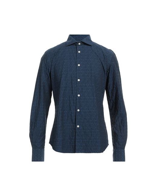 Yes Zee By Essenza Man Shirt Midnight S Cotton