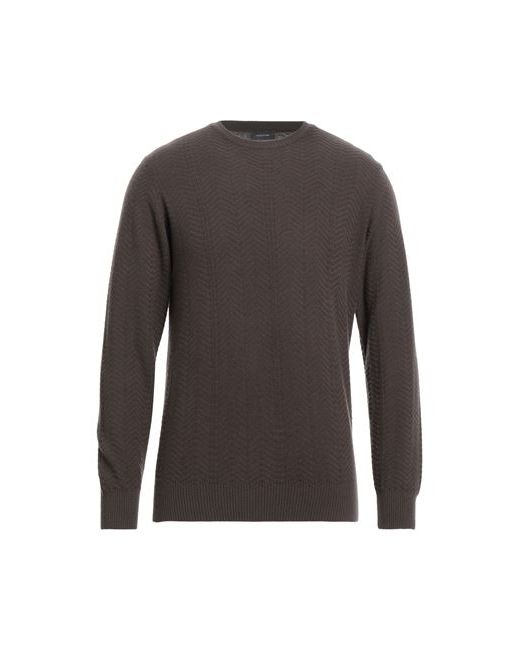 Rossopuro Man Sweater Dark Wool Cashmere