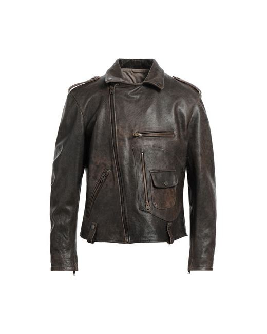 Dfour Man Jacket Dark 38 Soft Leather