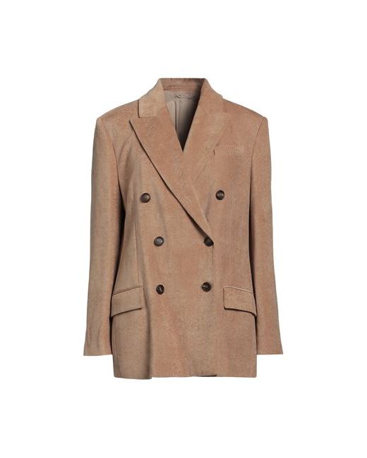 Brunello Cucinelli Suit jacket Camel 0 Viscose Brass