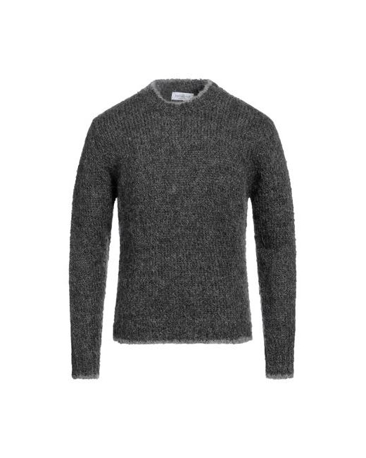 Bellwood Man Sweater Steel 36 Mohair wool Alpaca Acrylic Polyamide