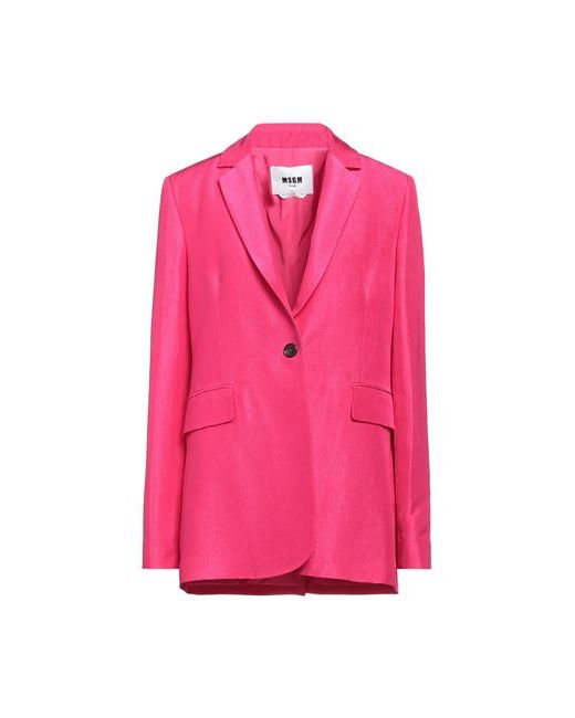 Msgm Suit jacket Fuchsia 6 Viscose
