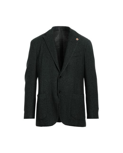 Lardini Man Suit jacket Dark 38 Cashmere Silk