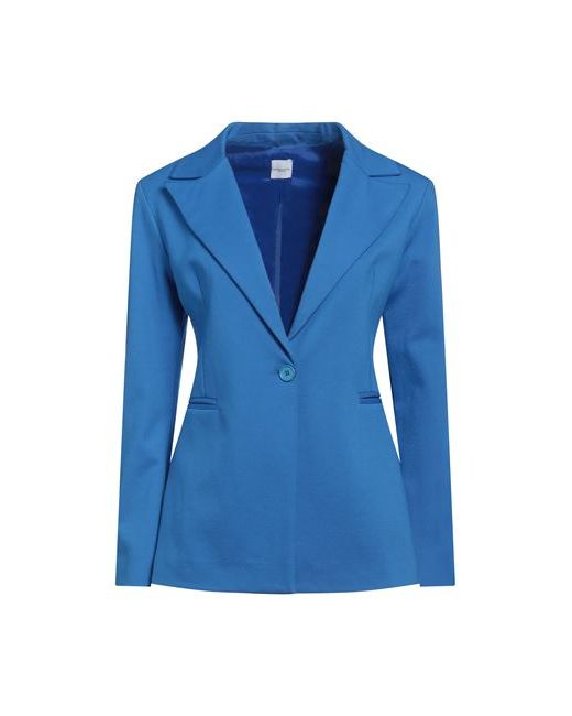 Eleonora Stasi Suit jacket Azure Viscose Nylon Elastane