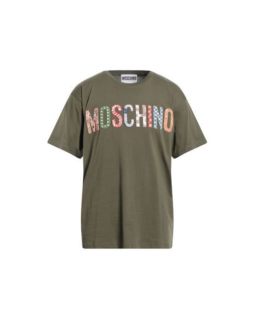 Moschino Man T-shirt Military S Cotton