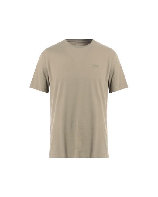Guess Man T-shirt Military Cotton Elastane