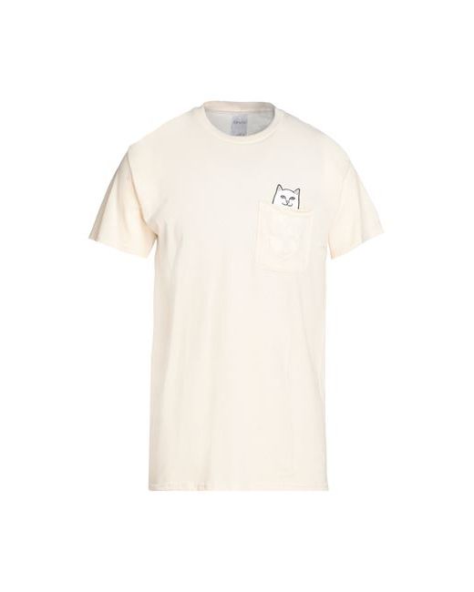 Ripndip Lord Nermal Pocket Tee Man T-shirt Cream S Cotton