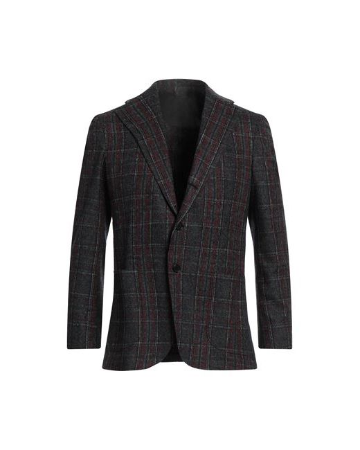 GAIOLA Napoli Man Suit jacket Steel 36 Wool Polyamide Elastane