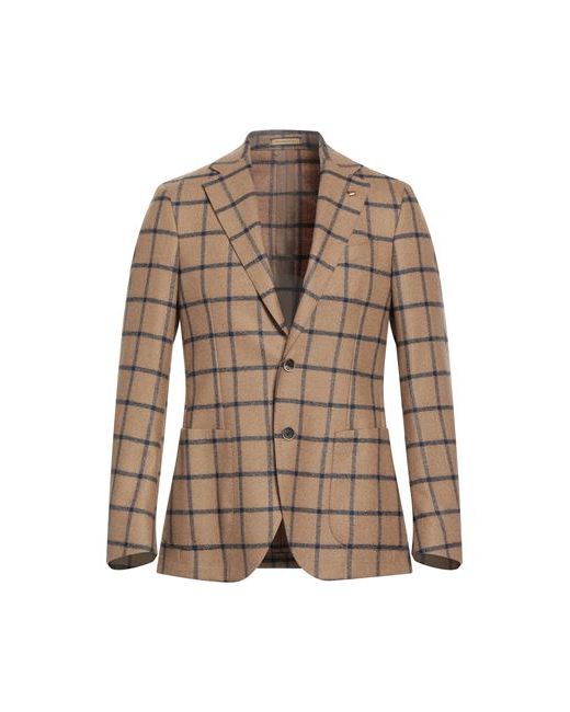 Sartoria Latorre Man Suit jacket Camel 36 Wool