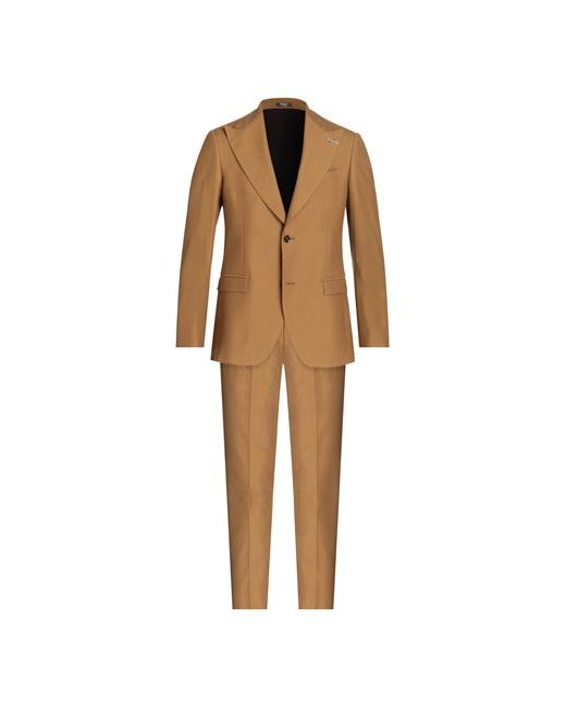 BRERAS Milano Man Suit Khaki 36 Cotton Wool