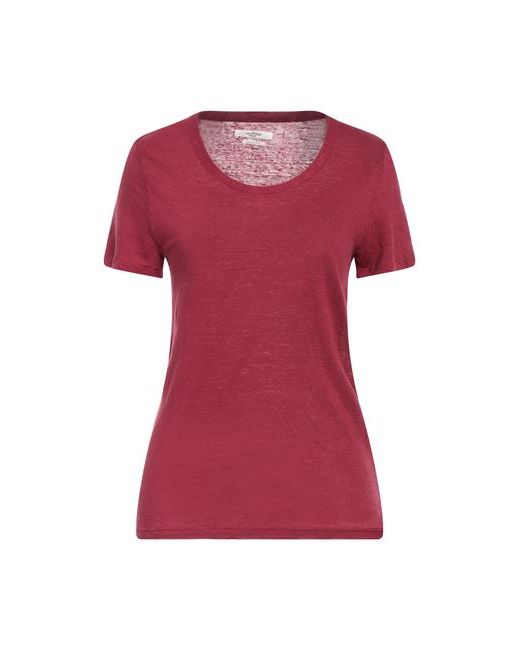 Isabel Marant Etoile T-shirt Burgundy XS Linen
