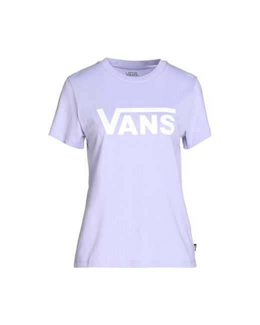 Vans Wm Flying V Crew Tee T-shirt Lilac XS Cotton