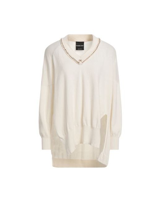Daniela Drei Sweater Ivory Merino Wool Viscose Polyamide Cashmere