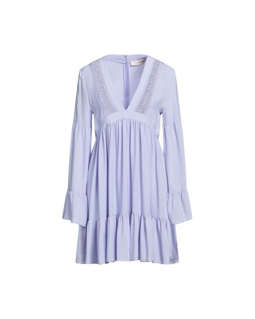 Jucca Short dress Lilac Acetate Silk