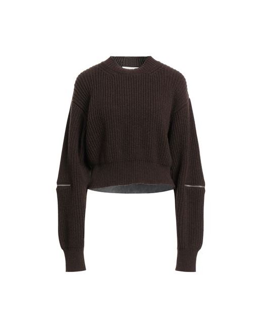Erika Cavallini Sweater Dark S Wool Polyamide