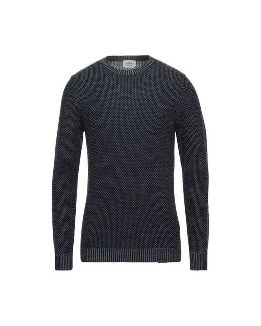 Brooksfield Man Sweater Midnight 40 Wool Viscose Polyamide Acrylic Cashmere