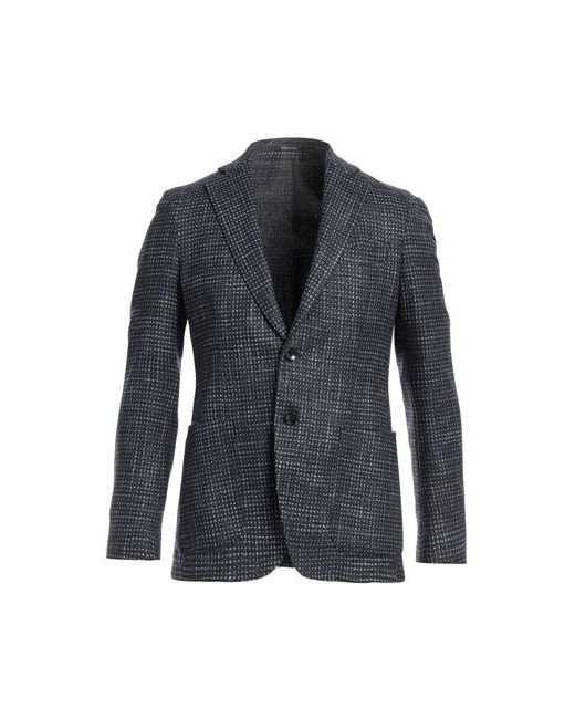 Angelo Nardelli Man Suit jacket Midnight Wool Silk