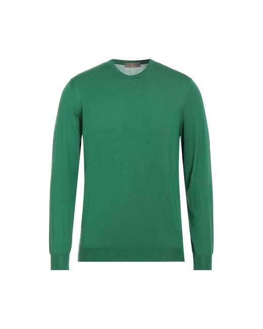 Cruciani Man Sweater Emerald 38 Cotton Cashmere