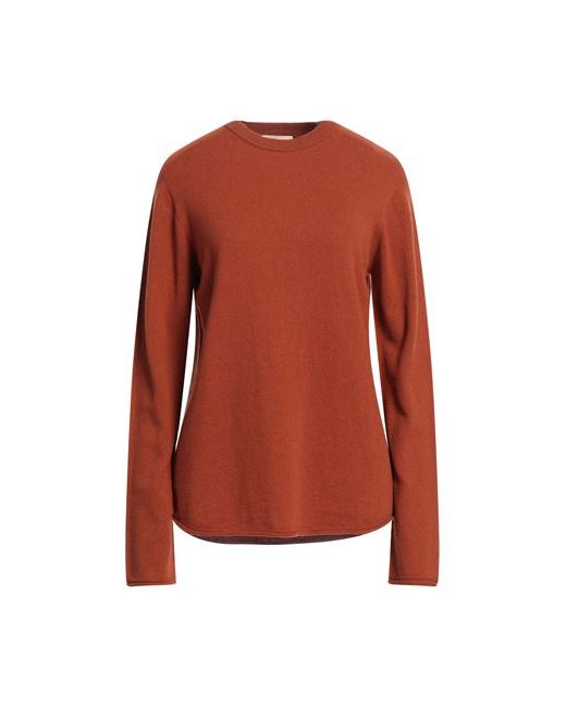 Semicouture Sweater Rust M Cashmere Polyamide