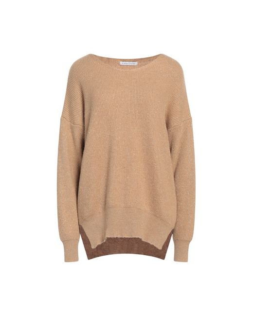 Caractère Sweater Camel 1 Wool Viscose Polyamide Cashmere