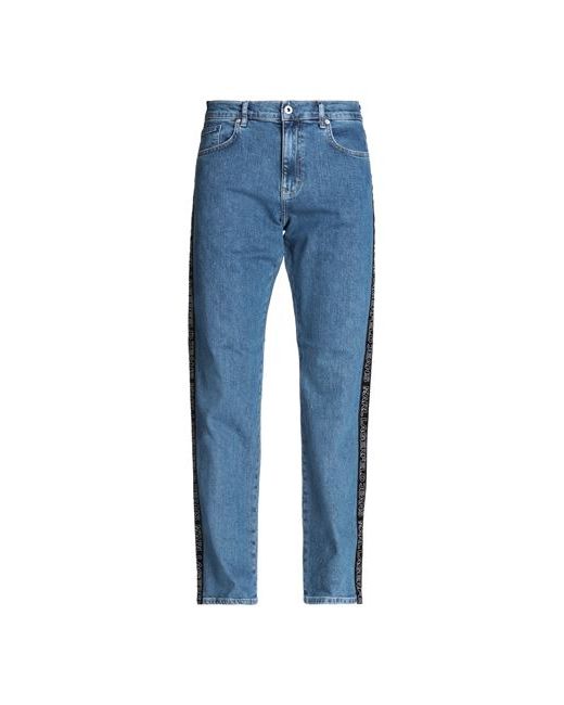 Karl Lagerfeld Jeans Klj Straight Logo Denim Man pants 30W-32L Organic cotton Elastane