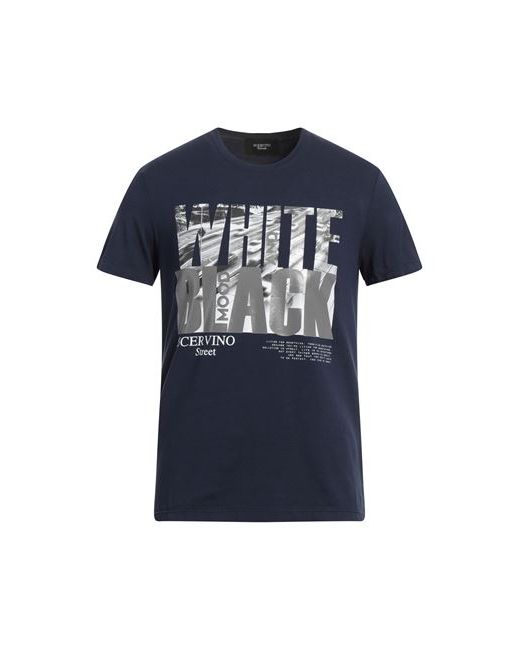 Scervino Man T-shirt Midnight S Cotton Elastane