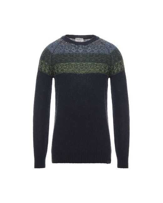 Brooksfield Man Sweater Midnight 38 Virgin Wool Polyamide