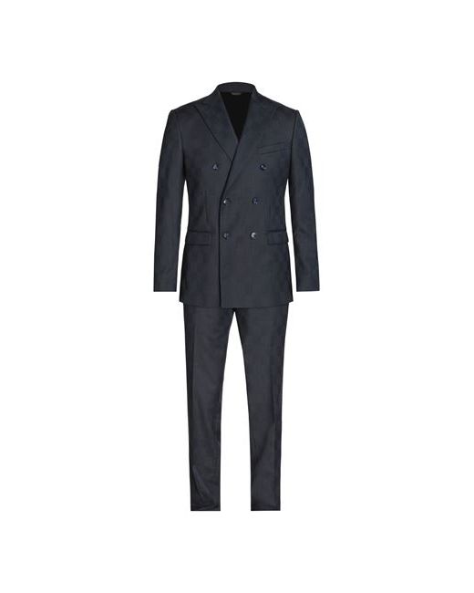 Alessandro Dell'Acqua Man Suit Midnight 38 Virgin Wool