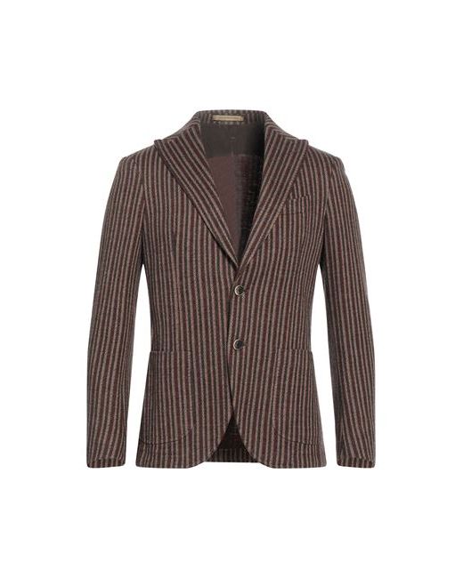 Sartoria Latorre Man Suit jacket Dark 38 Cotton Virgin Wool