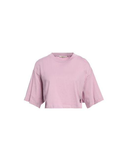 Hinnominate T-shirt Lilac XS Cotton Elastane